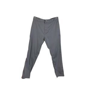 Birddogs Pants Mens 32 x 30 Gray Stretch Chino Golf Performance Zip (tag:32"L)